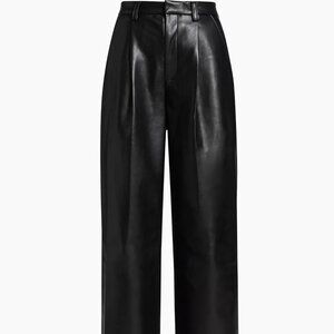 Anine Bing Faux Leather Carmen pants